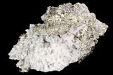 Quartz, Dolomite and Pyrite Crystal Cluster - Peru #99684-1